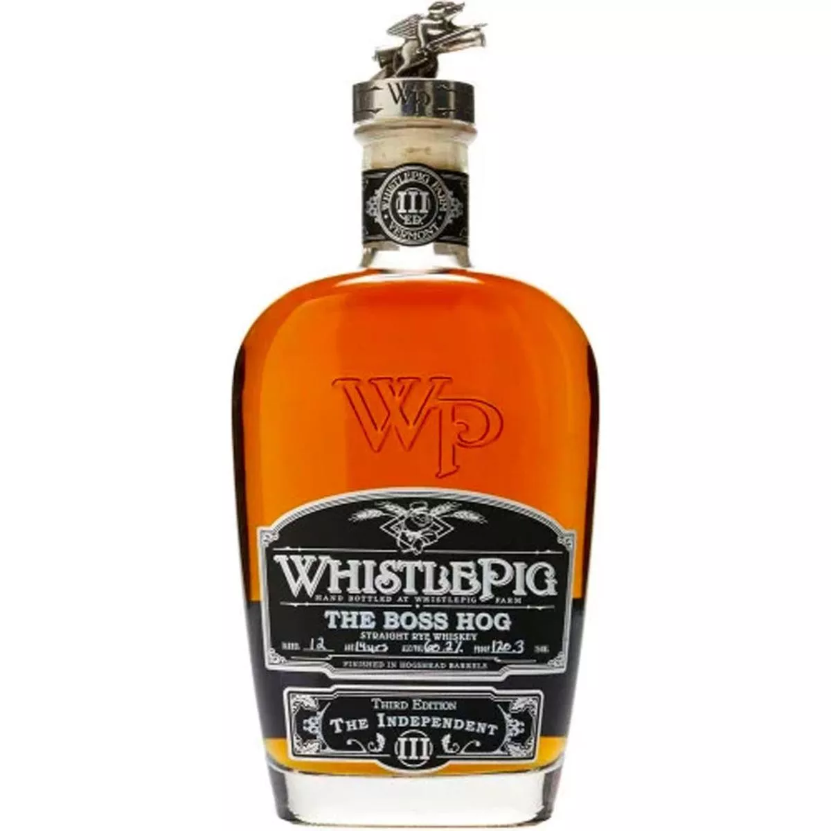 WhistlePig The Boss Hog III The Independent Straight Rye Whiskey