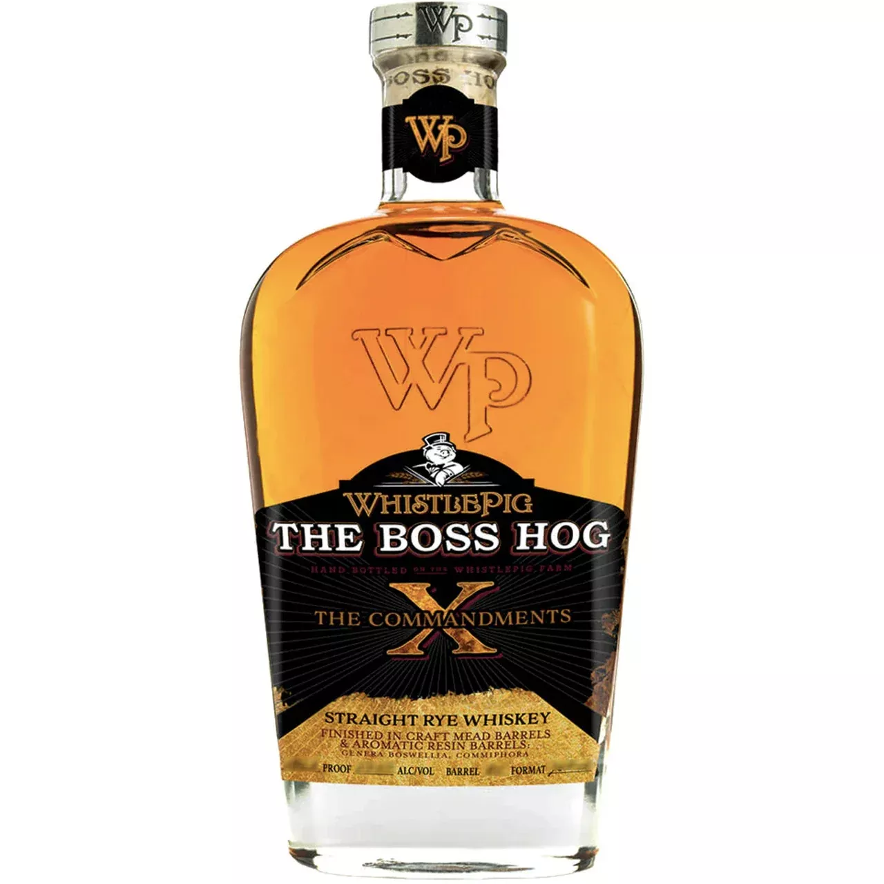 whistlepig-boss-hog-x-commandments-straight-rye-whiskey-750ml WhistlePig The Boss Hog X The Commandments Straight Rye Whiskey 750ml