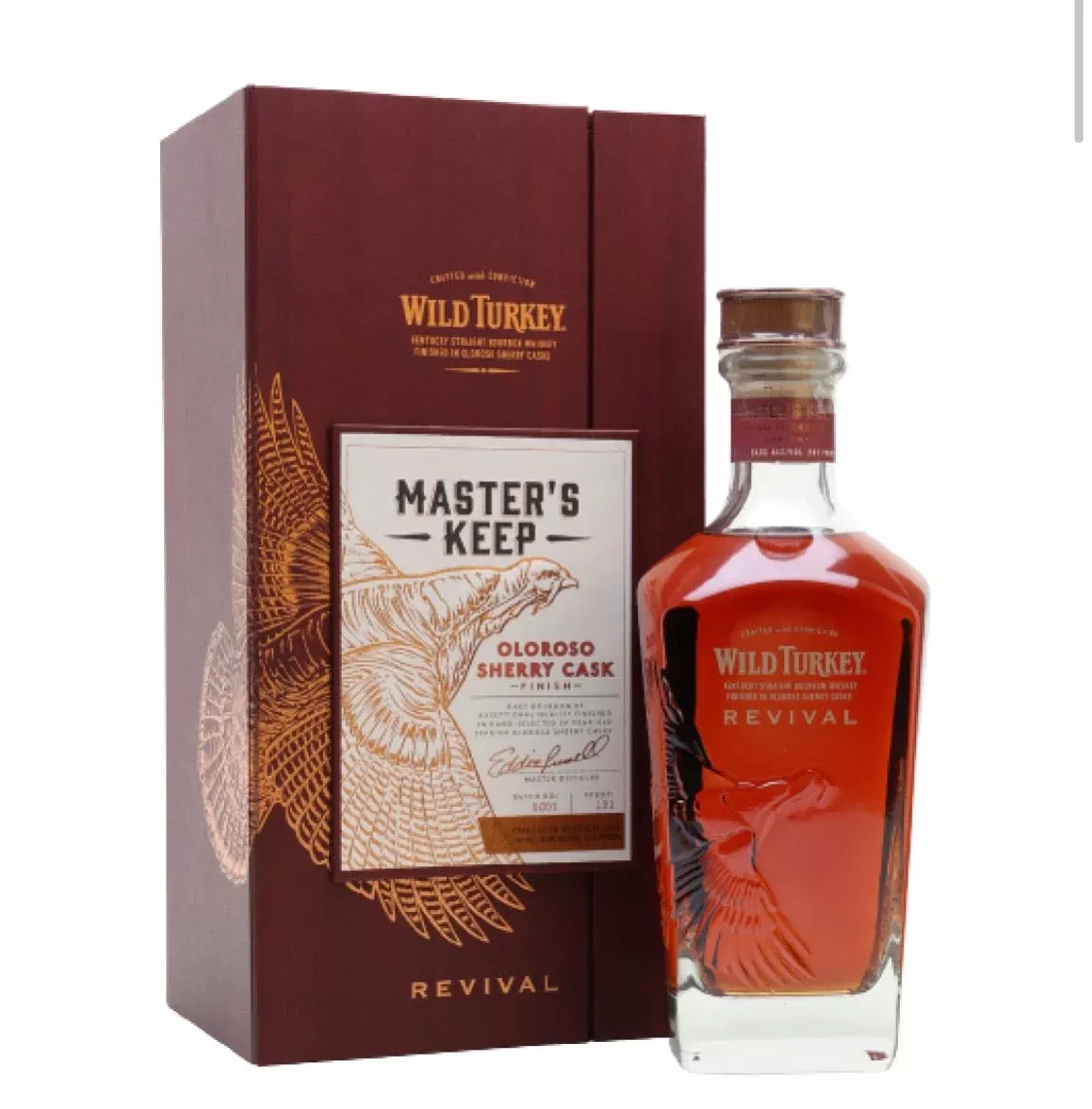 wild-turkey-master-s-keep-revival-oloroso-sherry-casks-finish-bourbon-whiskey-75 Wild Turkey Master's Keep Revival Oloroso Sherry Casks Finish Bourbon Whiskey 750ml