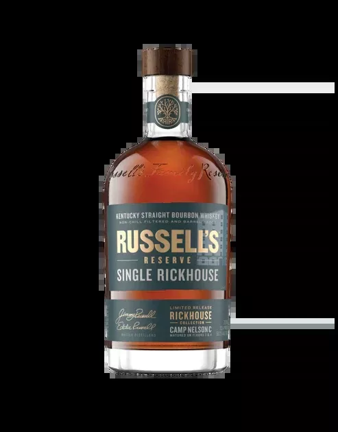 wild-turkey-russell-s-reserve-single-rickhouse-camp-nelson-c-limited-release-ken Wild Turkey Russell's Reserve Single Rickhouse Camp Nelson C Limited Release Kentucky Straight Bourbon Whiskey 750ml