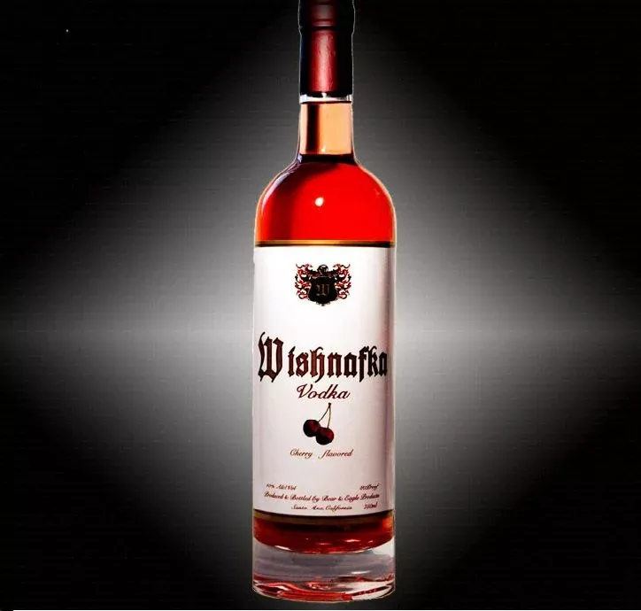 WISHNOFKA VODKA CHERRY CALIFORNIA 750ML