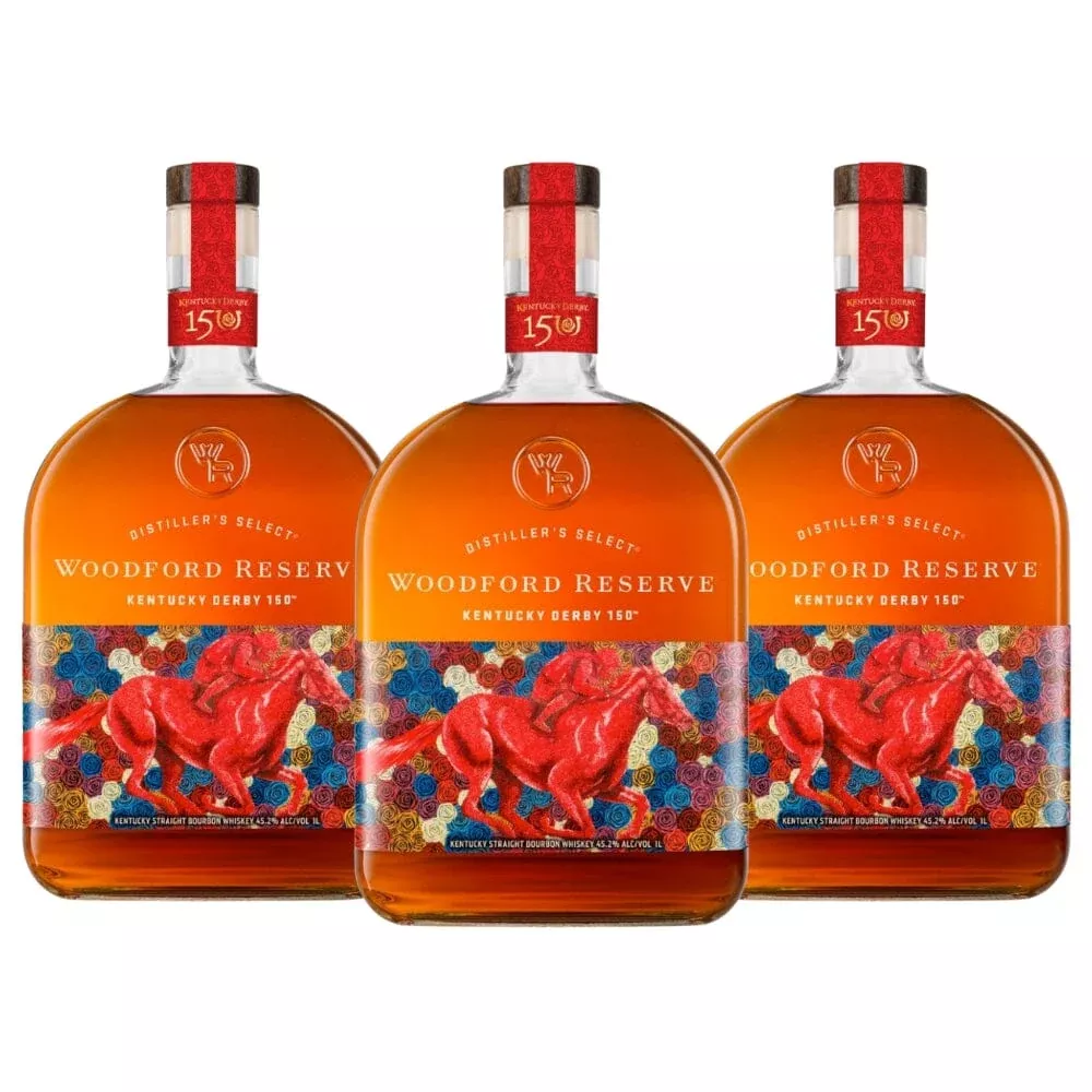 woodford-reserve-kentucky-derby-150th-edition-3-pack Woodford Reserve Kentucky Derby 150th Edition 3 Pack