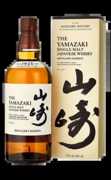 YAMAZAKI WHISKY SINGLE MALT DISTILLERS RESERVE JAPANESE 750ML