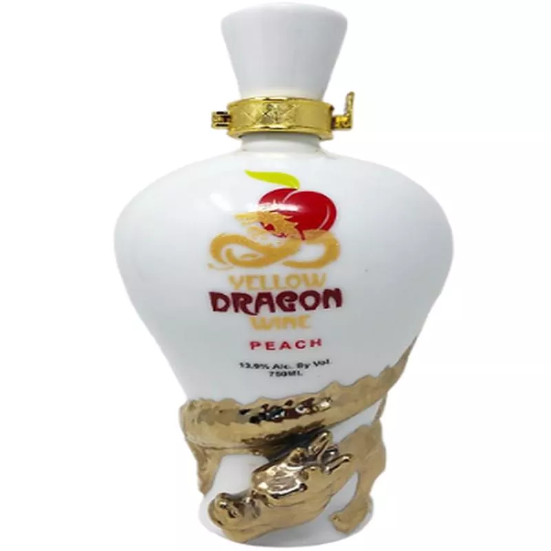 Yellow Dragon Fire Peach Sparkling Wine