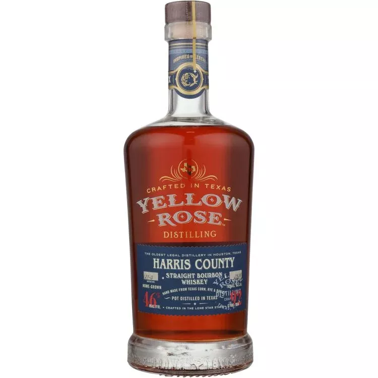 Yellow Rose Distilling Straight Bourbon Whiskey Harris County Pot Distilled