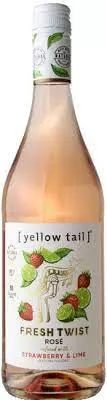 yellow-tail-fresh-twist-rose-infused-strawberry-lime-750ml Yellow Tail Fresh Twist Rose Infused Strawberry & Lime 750ml