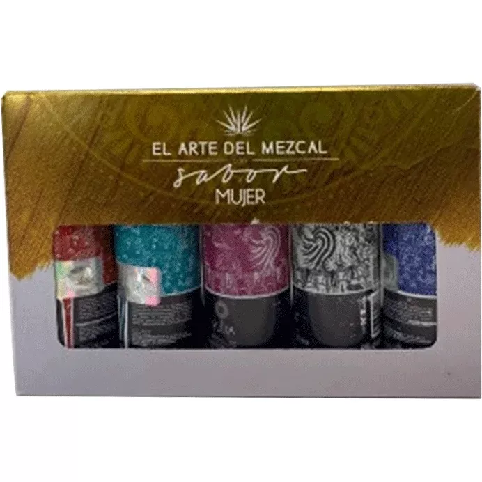 yulia-mezcal-espadin-5-50ml-bottle-gift-pack Yulia Mezcal Espadin 5-50ml Bottle Gift Pack