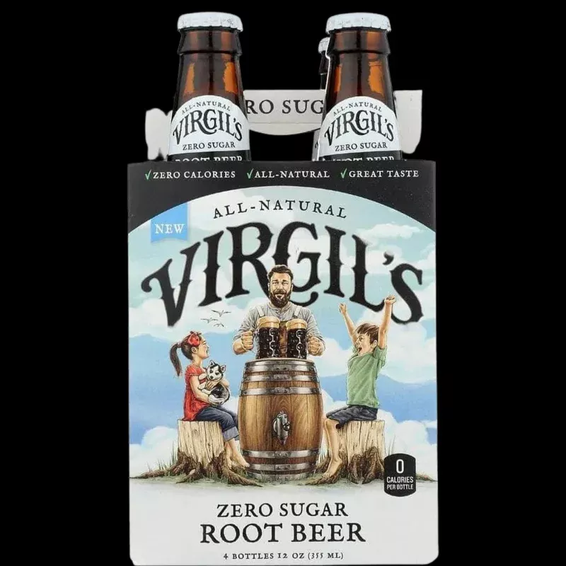 Zero Sugar Root Beer (4 Pack)