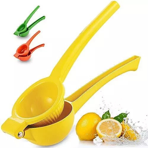 zulay-premium-quality-metal-lemon-squeezer-citrus-juicer-manual-press-extracting Zulay Premium Quality Metal Lemon Squeezer, Citrus Juicer, Manual Press for Extracting the Most Juice Possible